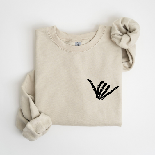Hang loose skeleton hand  | Halloween Fall 2024